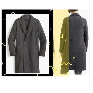 J.Crew Daphne Topcoat Italian Boiled Wool Size 4